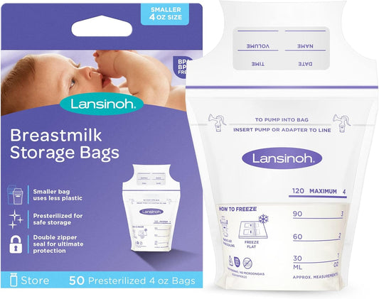 Lansinoh Breastmilk Storage Bags 50 Count