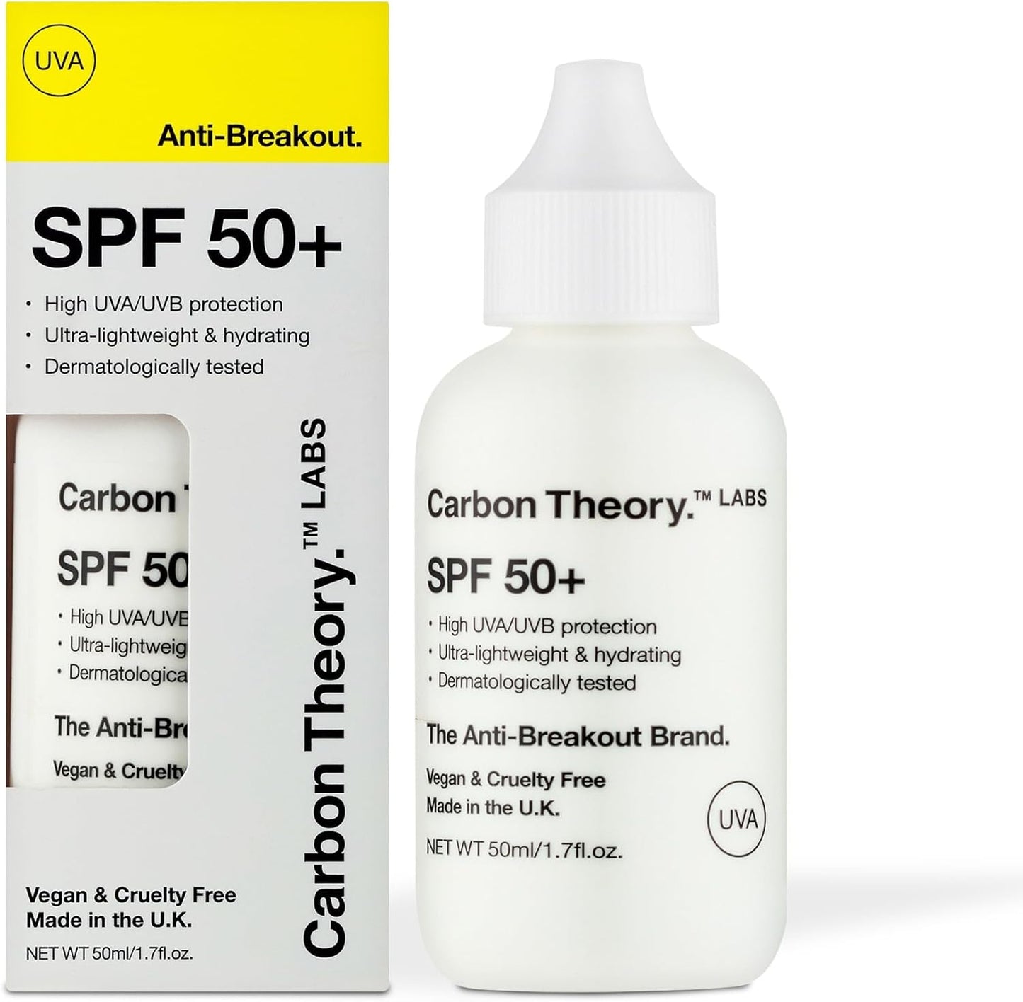 Carbon Theory SPF Lotion 50+  50ML