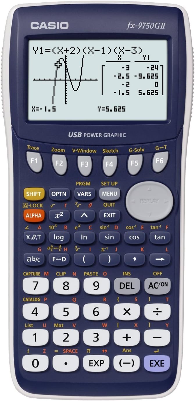 Casio Graphics Calculator FX-9750GII