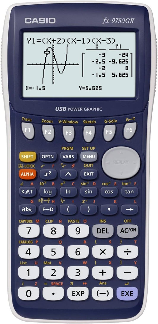 Casio Graphics Calculator FX-9750GII