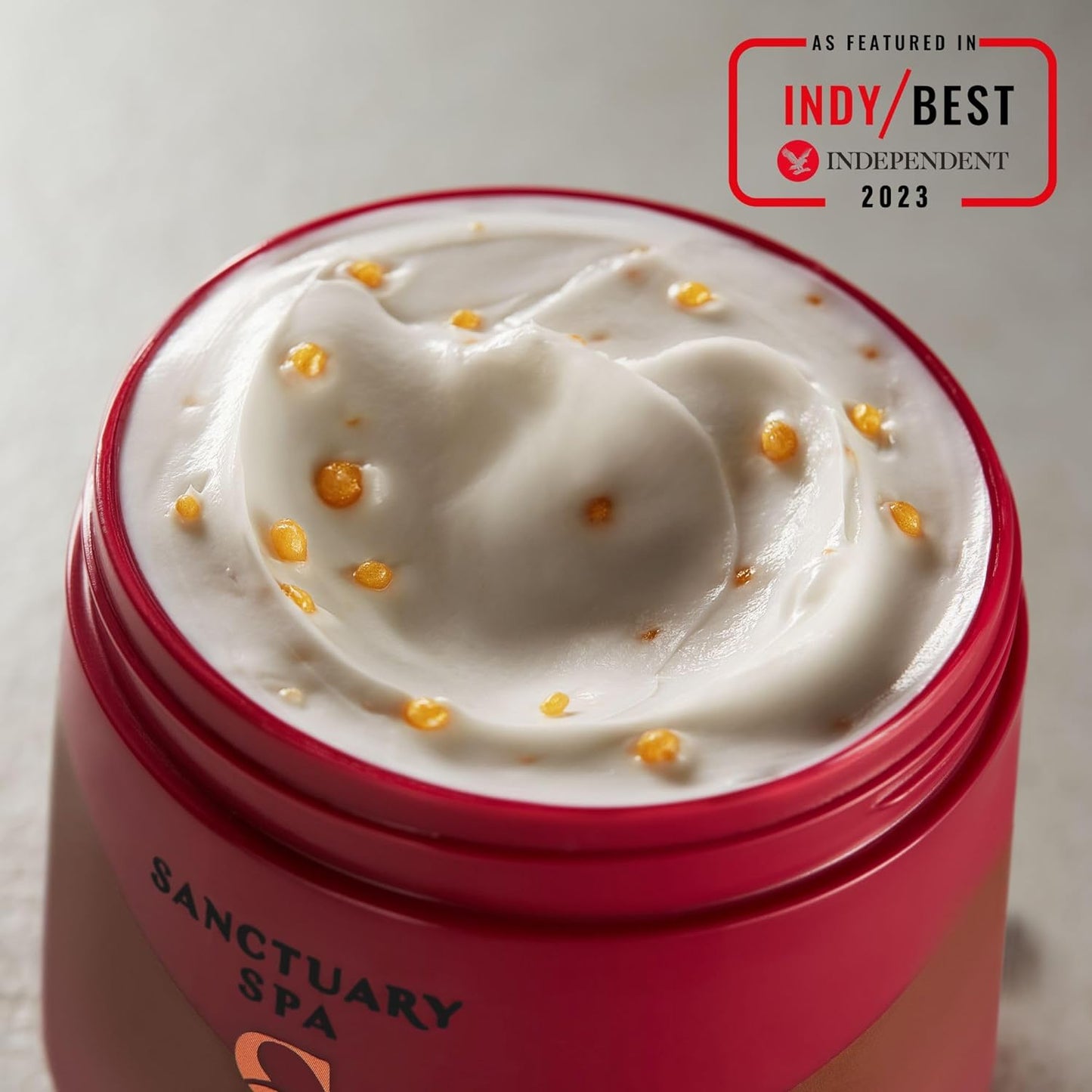 Sanctuary Spa Ruby Oud Melting Pearl Body Butter with Shea Butter & Argan Oil, No Mineral Oil, Cruelty Free & Vegan Body Moisturiser for Women, 300g