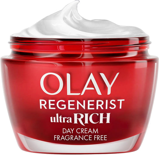 Olay Regenerist Ultra Rich Fragrance-Free Day Cream, 50ml