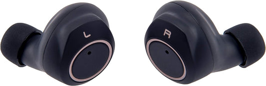 groov-e Vibe Buds - Wireless Bluetooth In-Ear Earphones - Earbuds with Built-in Mic, Hands-Free Calling, Charging Case, & Voice Assistant - 20hrs Audio Playback - Black