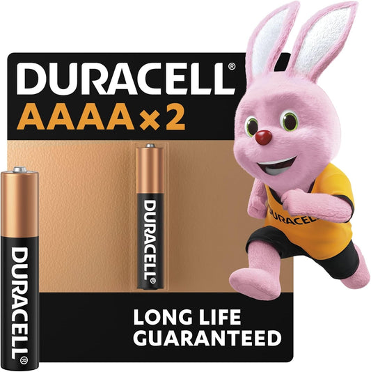 Duracell Specialty Alkaline AAAA Battery 1,5V, pack of 2