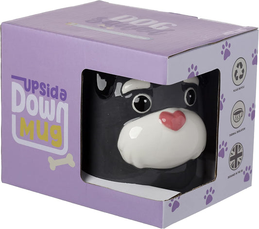 Dog Squad Upside Down Ceramic Shaped Mug