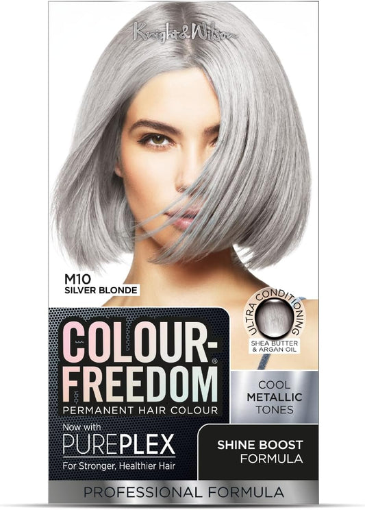 Knight & Wilson Colour Freedom Metallic Silver Blonde Permanent Hair Dye