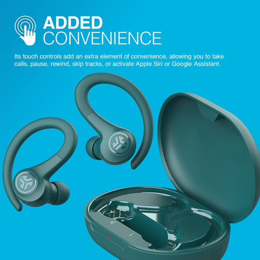 JLab Go Air Sport Running Headphones True Wireless Earphones Bluetooth TEAL