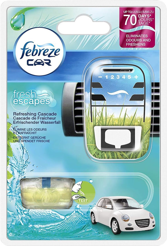 Febreze Car Air Freshener Starter Kit Aqua Cascade
