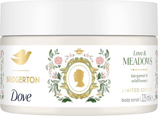 Dove Limited Edition Bridgerton Love & Meadows Body Scrub 225ml