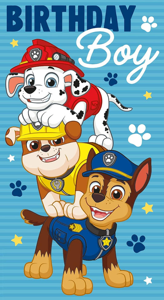 Paw Patrol Birthday Boy Greeting Card
