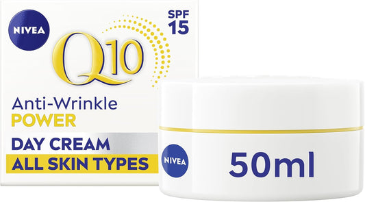 NIVEA Q10 Anti-Wrinkle Power SPF15 Firming Cream 50ML