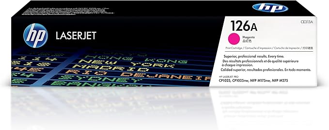 HP CE313A 126A Original LaserJet Toner Cartridge - Magenta