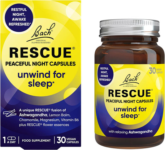 Rescue Peaceful Night Capsules 30PK