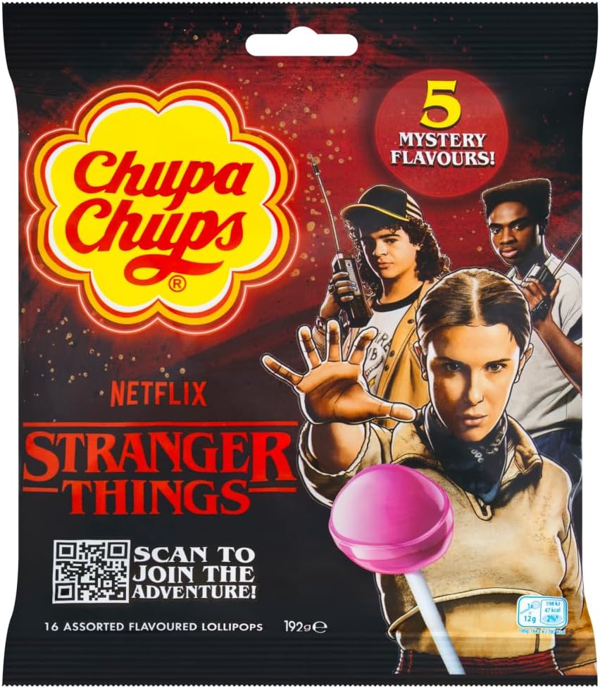 Chupa Chups Netflix Stranger Things Lollipops 192g