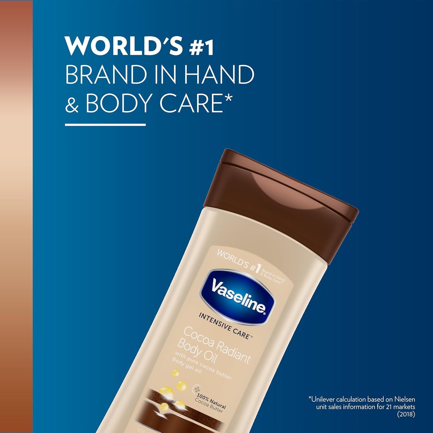 Vaseline Intensive Care Cocoa Radiant Body Oil 200ml