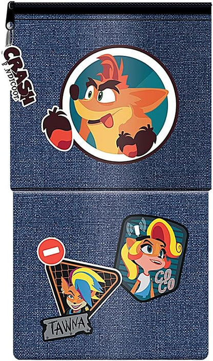 Crash Bandicoot (Denim) Pencil Case