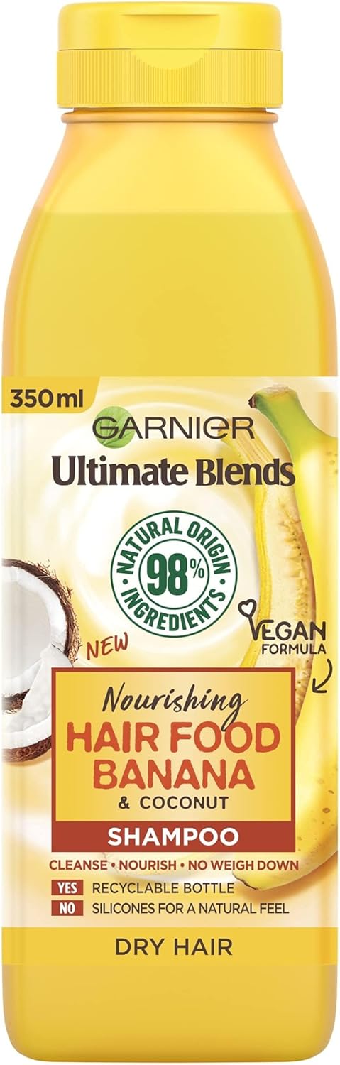 Garnier Ultimate Blends Nourishing Shampoo for Dry Hair, 350ml
