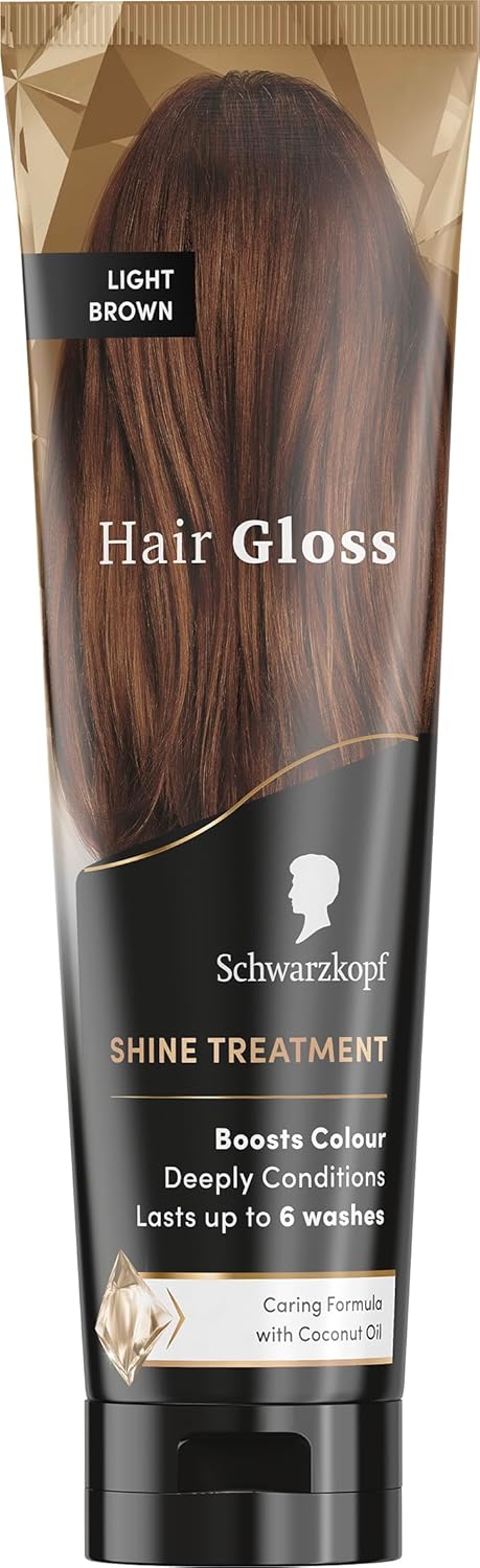 Schwarzkopf Hair Gloss Shine Treatment Light Brown 150ml