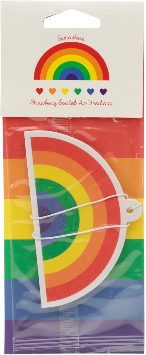 Strawberry Somewhere Rainbow Air Freshener