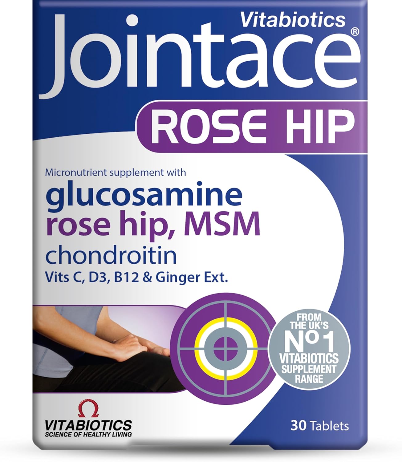 Vitabiotics Jointace Rose Hip - 30 Tablets