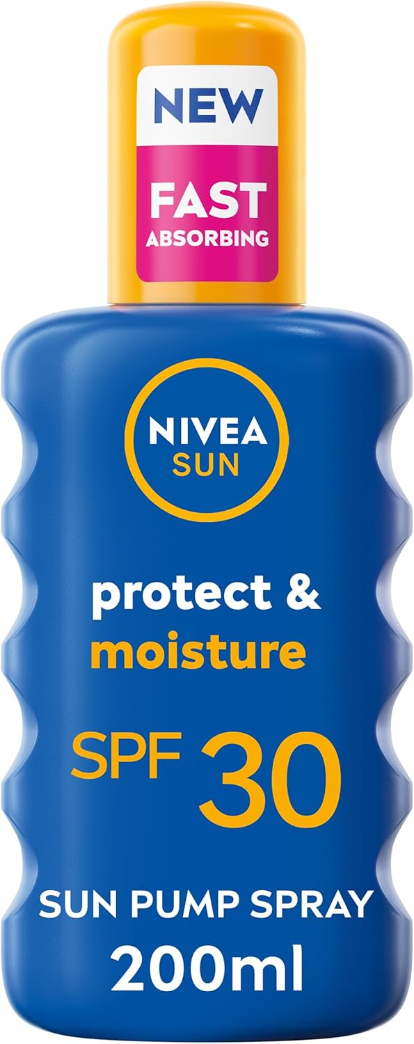 NIVEA SUN Protect & Moisture Sun Spray SPF 30 (200 ml)