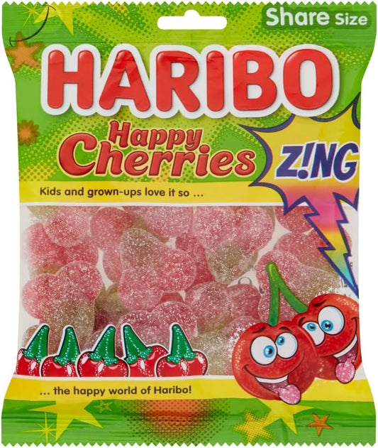 Haribo Happy Cherries Zing 160g