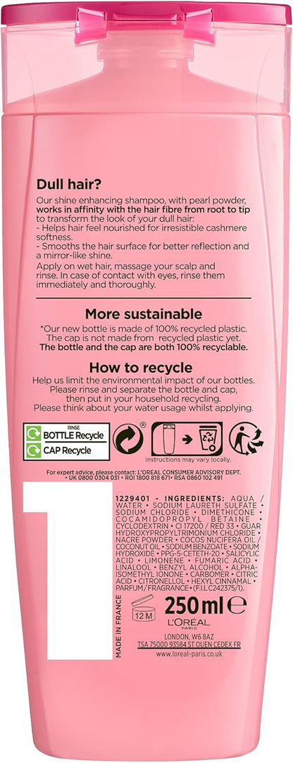 L'Oreal Elvive Nutri Gloss Shine Shampoo 250ml