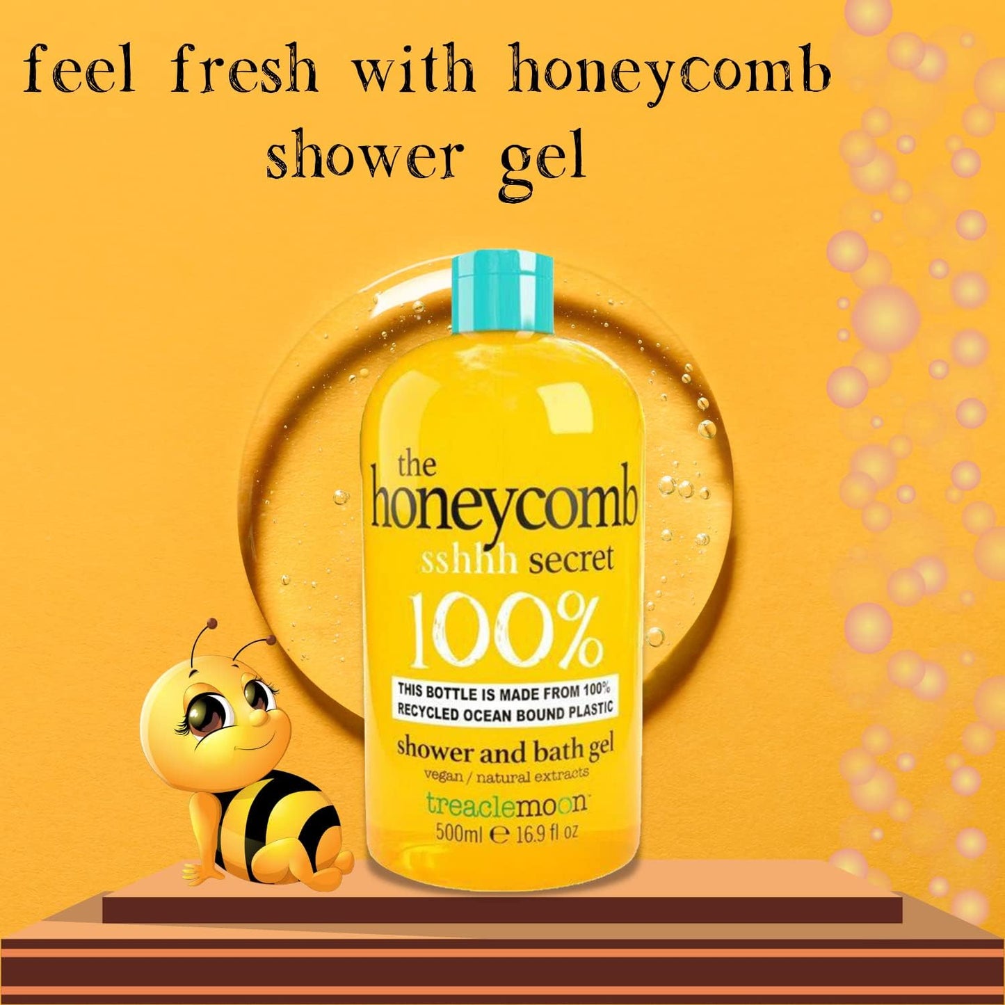 Treacle Moon Honeycomb Bath & Shower Gel 500ml
