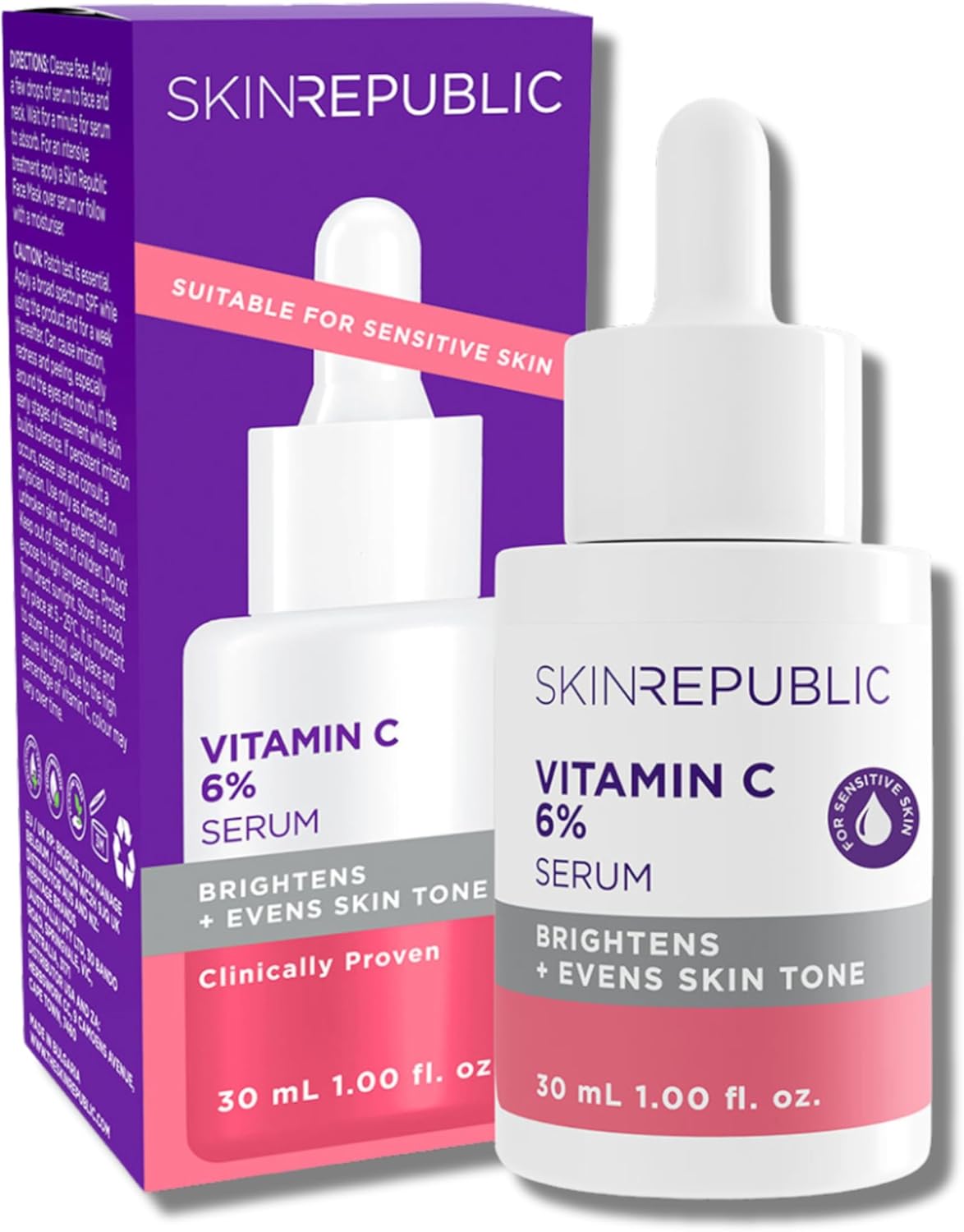 Skin Republic Vitamin C 6% Brightening Face Serum 30ML