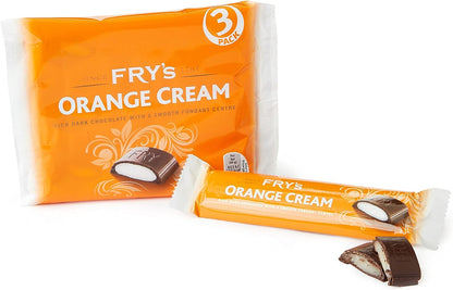 Fry's Orange Cream Chocolate Bar 3 Bars 147g