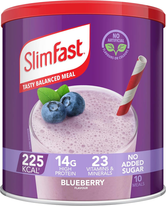 SlimFast Blueberry Flavour Shake 365g