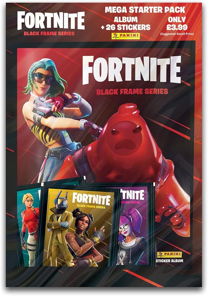 Fortnite Black Frame Series Sticker Collection
