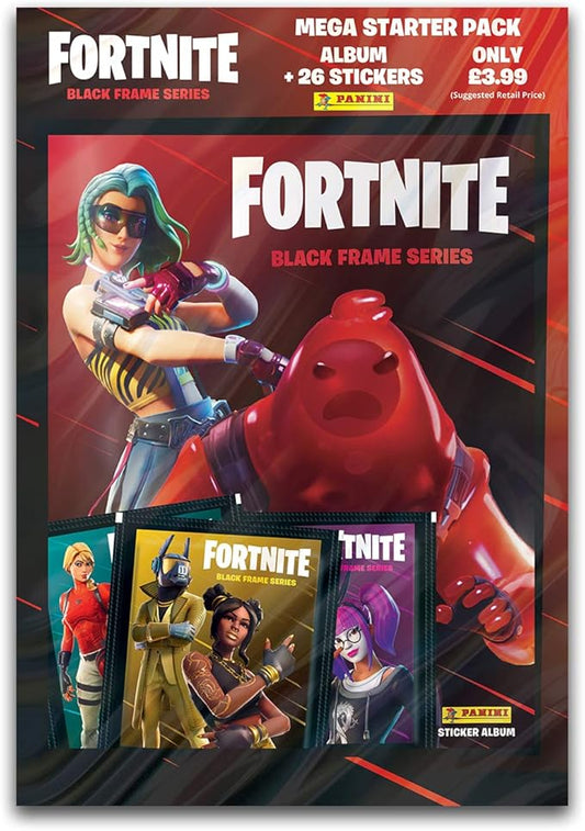 Fortnite Black Frame Series Sticker Collection