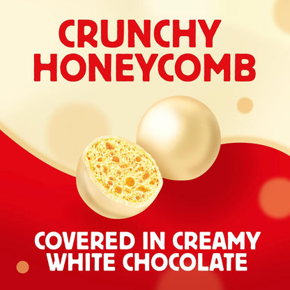 White Maltesers Chocolate & Honeycomb 126g Share Bag