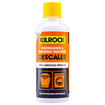 Kilrock Dishwasher And Washing Machine Cleaner For Limescale & Odours 400ml