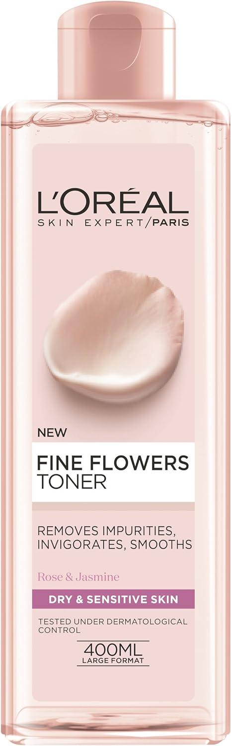 L'Oréal Fine Flowers Cleansing Toner, 400 ml
