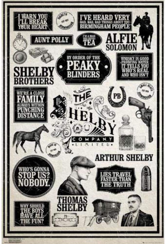 Peaky Blinders Infographic Poster #195