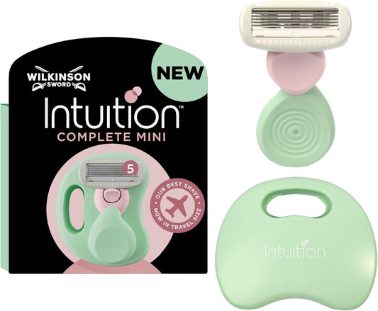 WILKINSON SWORD Intuition Complete Women's Mini Razor with Travel Case