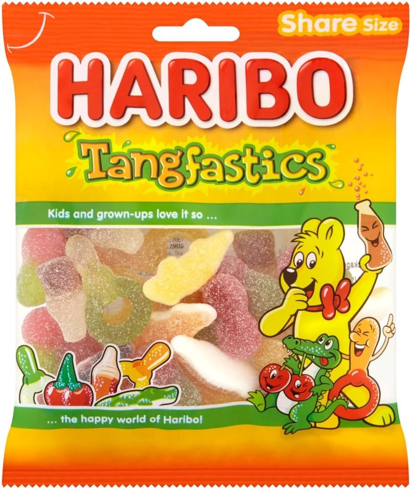 Haribo Tangfastics Sour Sweets Sharing Bag