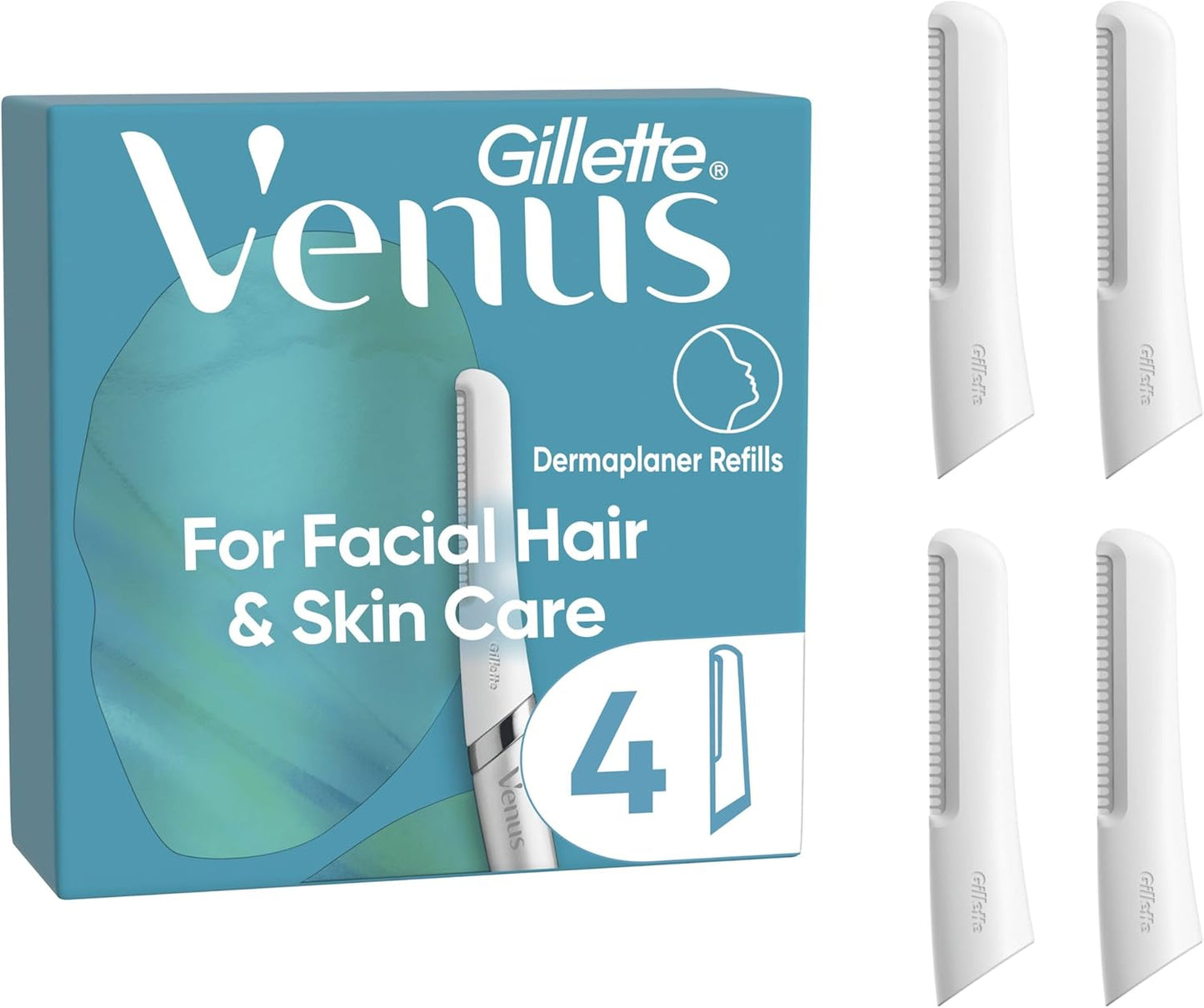 Venus Dermaplaning Blades for Face 4PK