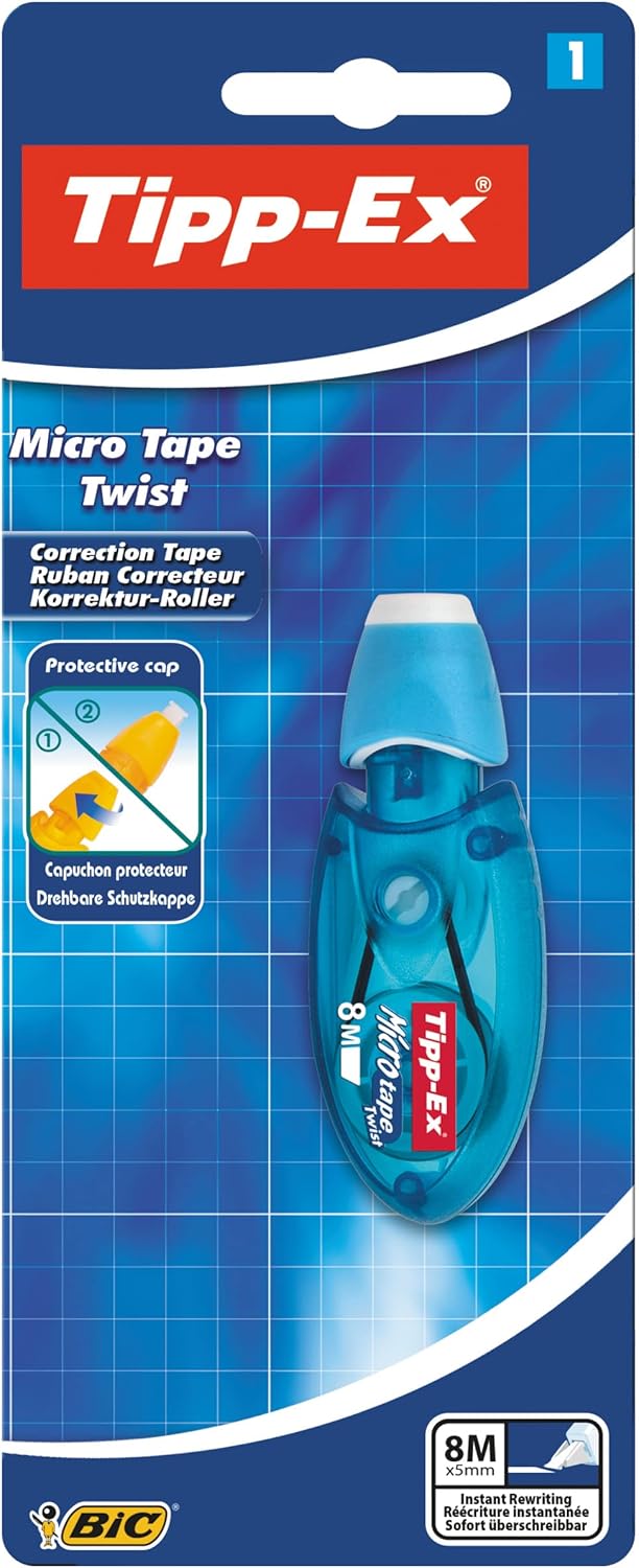 Tipp-Ex Micro Tape Twist Correction Tape - Pink or Blue