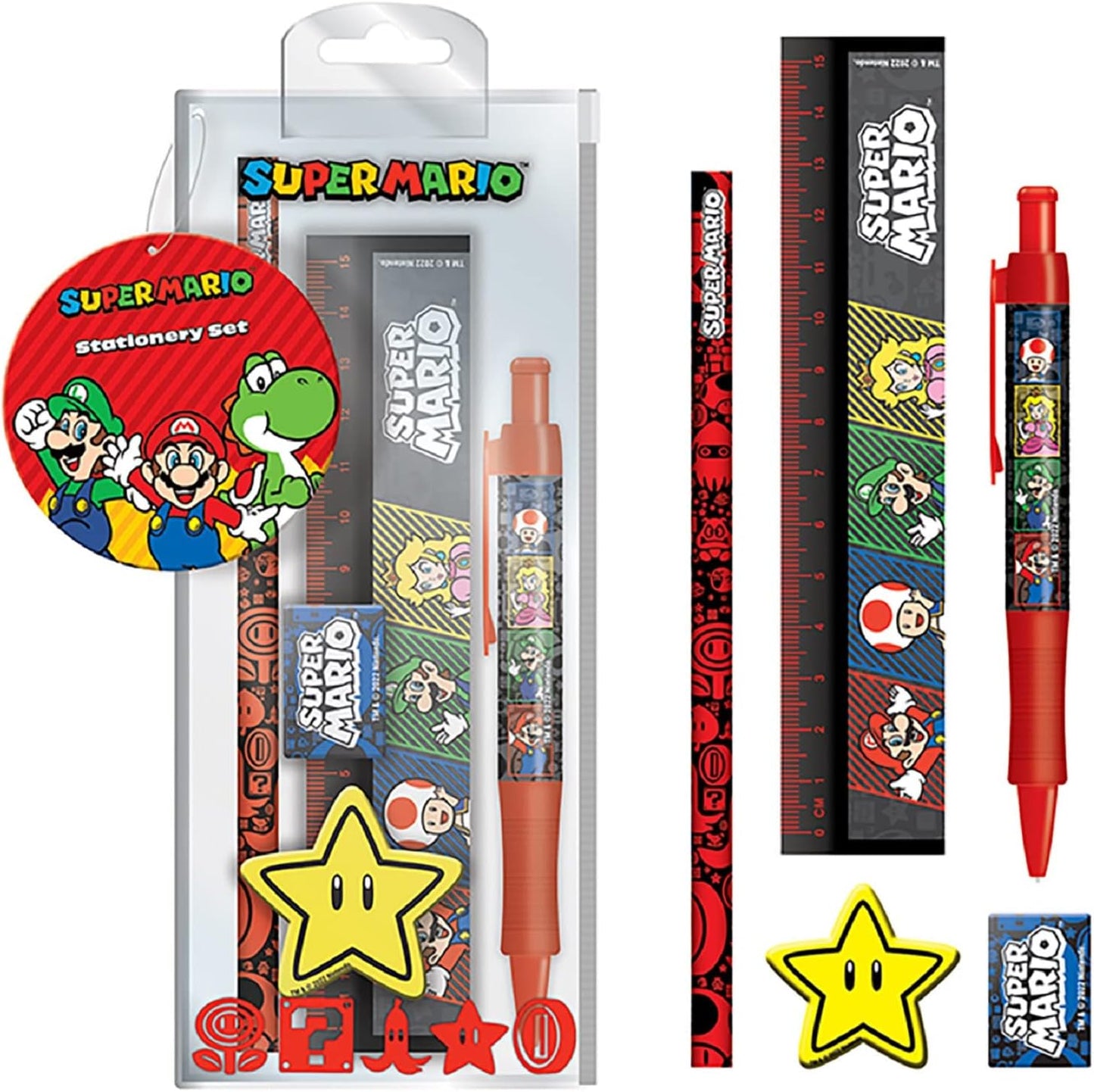 Super Mario Stationery Set