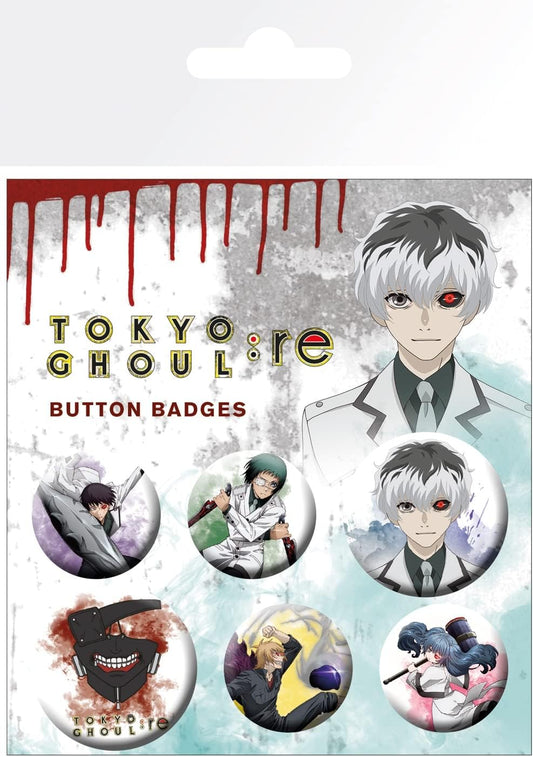 Tokyo Ghoul Mix Badge Pack