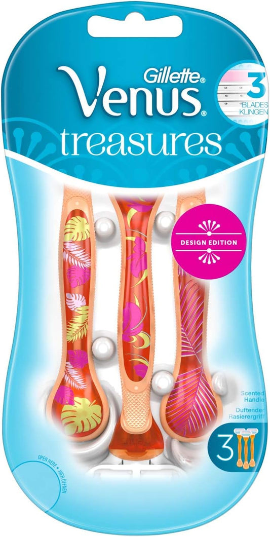Gilette Venus Treasures Disposable 3PK