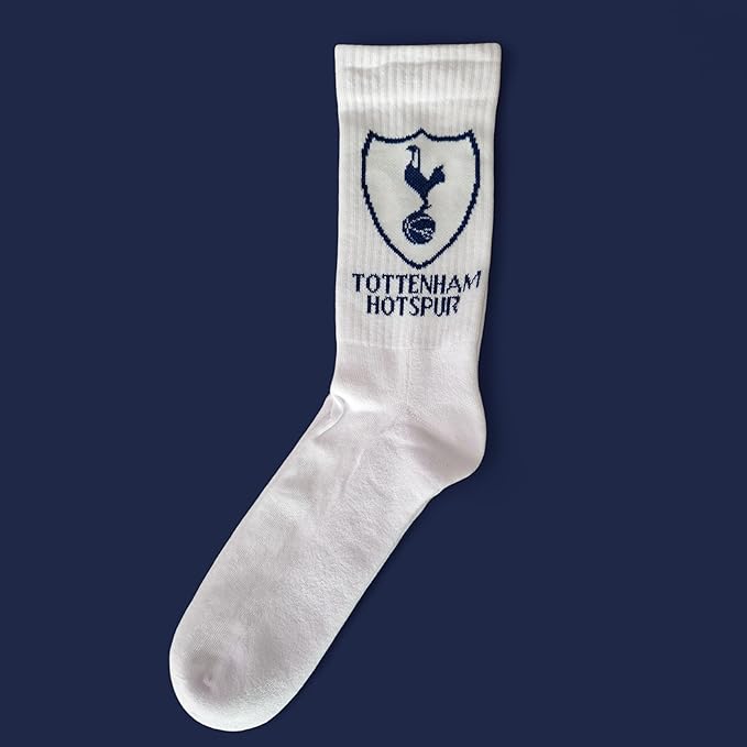 Tottenham Hotspur 3PK Sports Socks White/Blue 8 to 11 UK
