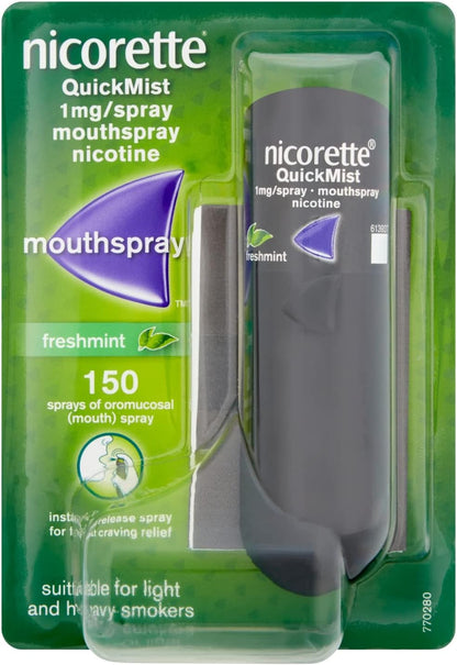 Nicorette QuickMist Mouthspray Nicotine Freshmint