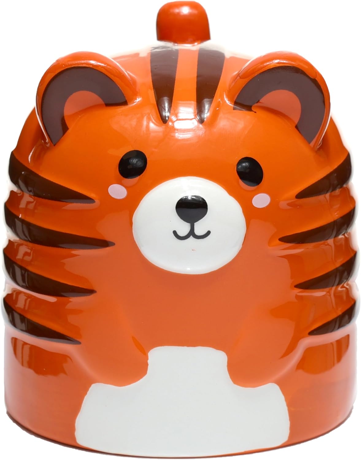 Tiger Upside Down Ceramic Shaped Mug