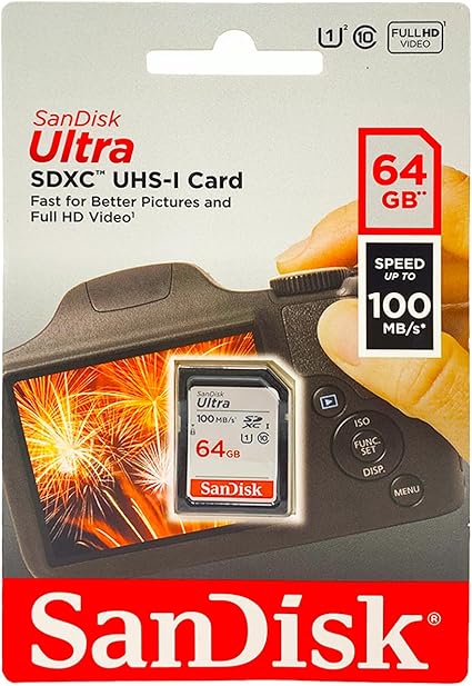 SanDisk Ultra 64 GB SDXC Memory Card