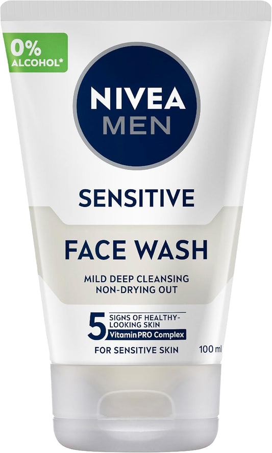 Nivea For Men Sensitive Face Wash 100ml