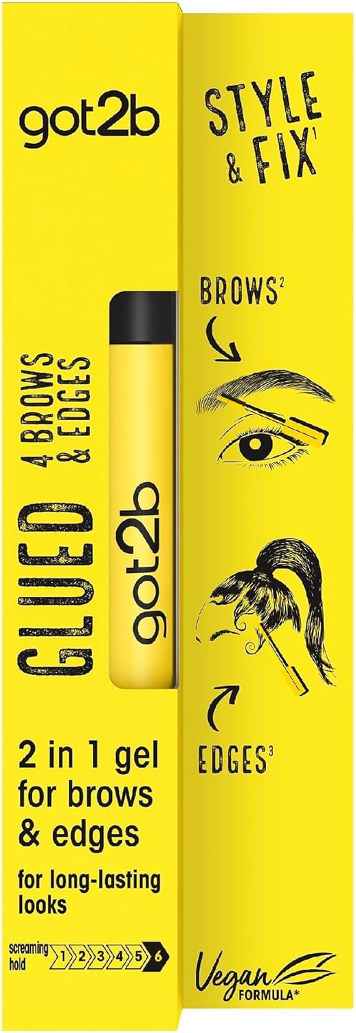 got2b Glued for Brows & Edges 2 in 1 Wand Eyebrow Gel